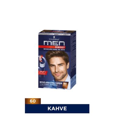 Schwarzkopf Men Perfect Hair Dye No: 60 Brown