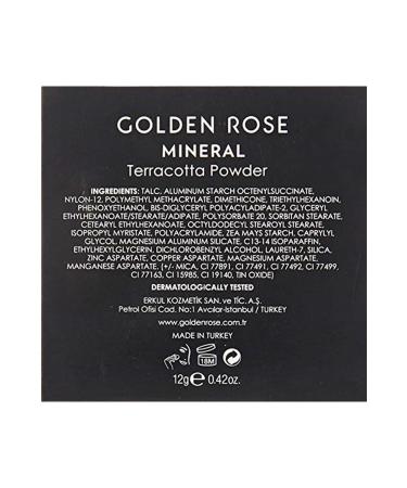 Golden Rose Mineral Terracotta Powder No:08 1 Pack - Buy Online on GoSupps.com