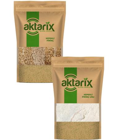 Aktarix 750 Gr Whole Wheat Rice + 750 Gr Whole Wheat Rice Flour