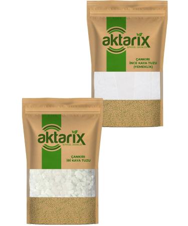 Aktarix ank r Rock Salt Set 10 Kg (5 Kg Coarse Rock Salt + 5 Kg Fine Rock Salt)