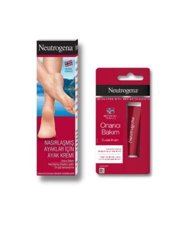 Neutrogena Norwegian Formula Foot Cream for Calloused Feet 50 Ml + Neutragena Lip Care 15 Ml