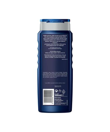 NIVEA Men Protect&Care Shower Gel 500 ml 3 in 1 Complete Care for Body Hair and Face - Buy Online on GoSupps.com