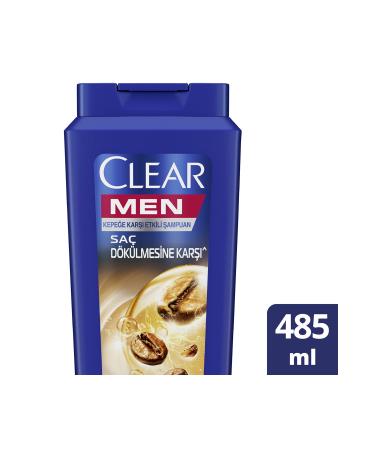 Clear Men Anti-Dandruff Shampoo Against Hair Loss Coffee Bean Extract 485 ml