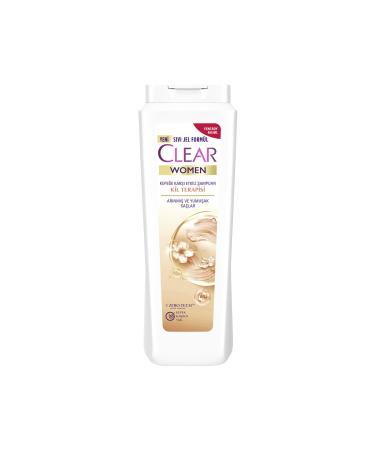 Clear Women Anti-Dandruff Shampoo Clay Therapy Purified and Soft Hair 485 ml - Buy Online on GoSupps.com