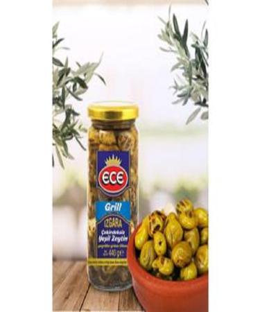 Ece Olive Green Grilled Without Cloves 440 gr