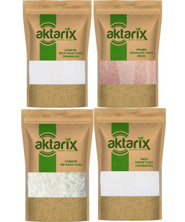 Aktarix Advantageous Salt Set 10 Kg ( ank r Rock Salt Sea Salt Pink Himalayan Salt Coarse Rock Salt)