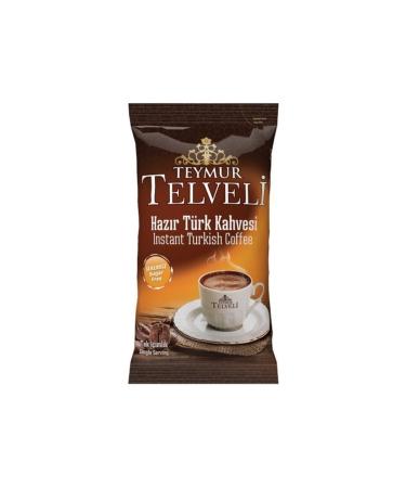 Teymur Ground Turkish Coffee Plain 7 gr Office Set 10 Pieces 12 Packs 120 Pieces Ground - Buy Online on GoSupps.com