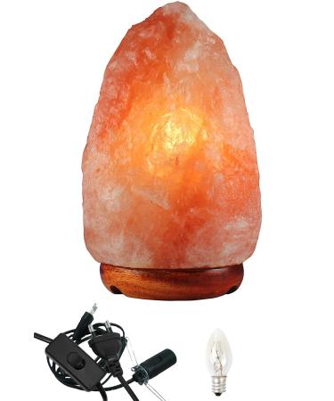 Aktarix 2 Pieces 1-2 Kg Himalayan Rock Salt Lamp With On Off Button Specially Selected - Buy Online on GoSupps.com