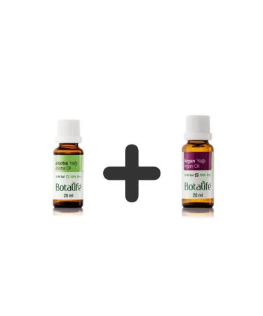 Botalife Nourishing and Repairing Organic Argan and Jojoba Hair Care Oil X 20 Ml