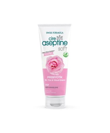 Cire Aseptine Soft Rose Extract Moisture Balancing and Nourishing Prebiotic Cream 75 Ml