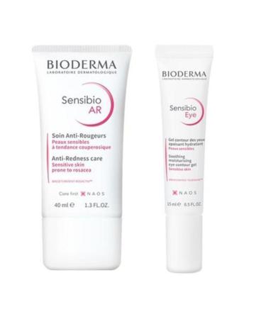 Bioderma Sensibio Ar Cream 40 Ml + Sensibio Eye Contour Gel 15 Ml