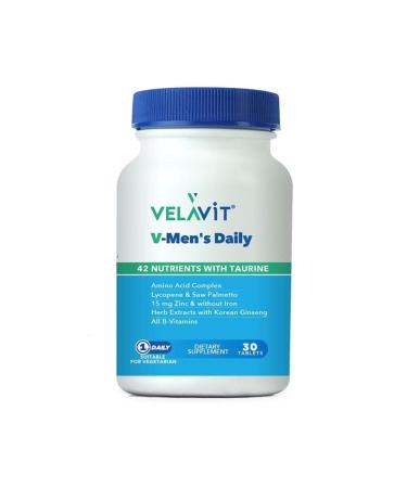 Velavit V-men's Daily Supplementary Food 30 Tablets