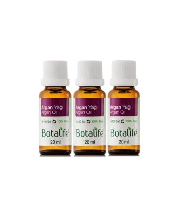 Botalife Natural Argan Hair and Nail Care Oil 20 Ml. X 3 Pieces
