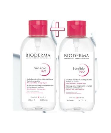 Bioderma Sensibio H2o 850 Ml 2 Pieces