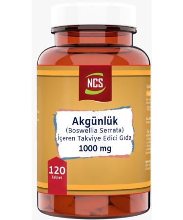 Ncs Boswellia Serrata Akg nl k 1000 Mg 120 Tablets