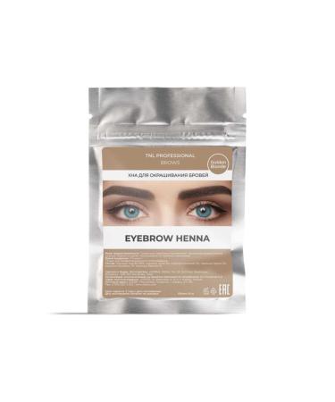 TNL Henna Eyebrow Dye Golden Yellow 10 Gr