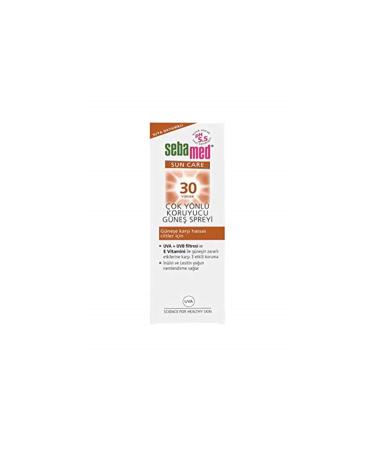 Sebamed Sun Care Sunscreen Spray Spf 30 150 Ml 1 Pack (1 X 150 Ml) - Buy Online on GoSupps.com