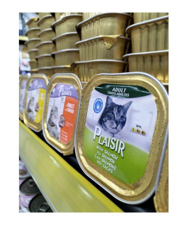 PatisCo Plasir 20 Mixed Cat Wet Food