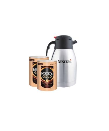 Nestle Nescafe Gold Coffee Tin Box 900 Gr 2 Pcs