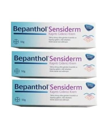 Bepanthol Sensiderm Cream 50 gr 3 Pieces