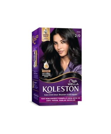 Wella Black Kit Hair Dye 2/0