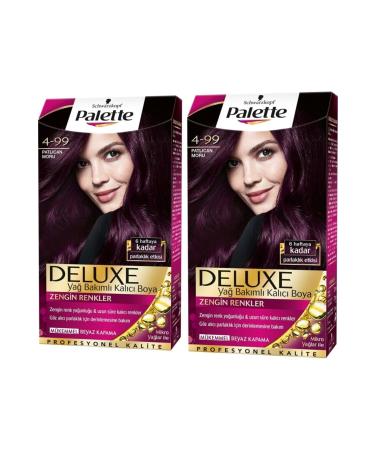 Palette Hair Dye 4.99 Eggplant Purple 2 Pieces