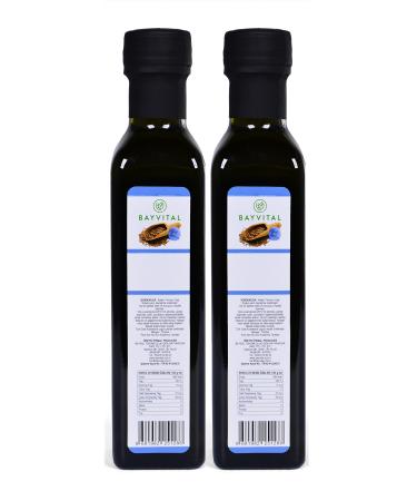 BAYV TAL 2 Pieces X 250 Ml Cold Pressed Linseed Oil 500 Ml - Buy Online on GoSupps.com
