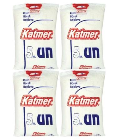 Katmer Hard Wheat Flour 5 Kg 4 Pieces