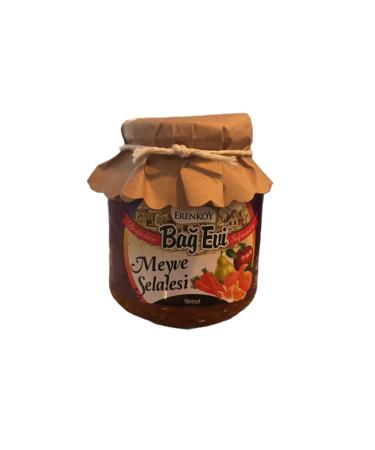 Erenk y Ba Evi Fruit Waterfall Jam from Nature to Your Table 400 Gr