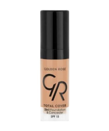 Golden Rose Gr Total Cover 2in1 Foundation Standard Size No:16