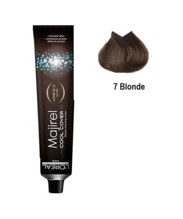 L'oreal Professionnel Majirel Cool Cover Intense White Concealer Hair Dye 7 Blonde 50ml