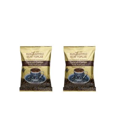 Nuri Toplar Kuru Kahveci Turkish Coffee 100gr. 2 Pieces
