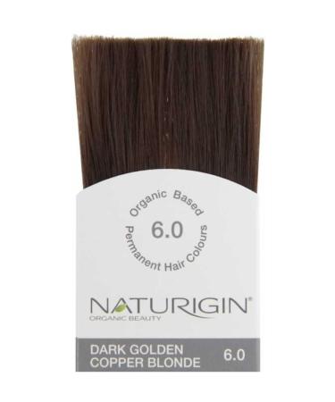 Naturigin Organic Hair Dye 6.0 Dark Golden Copper Blonde - Buy Online on GoSupps.com