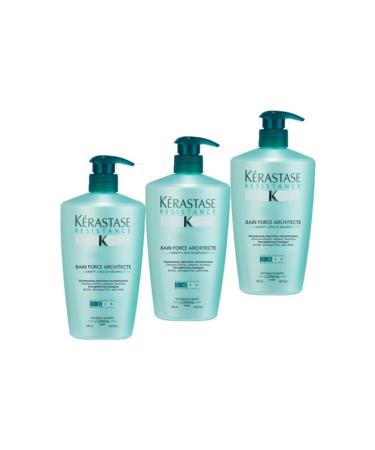Kerastase Resistance Bain Force Architecte Repair Shampoo 500x3 1500ml