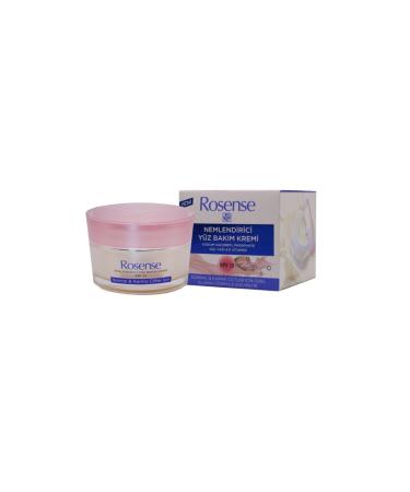 Rosense Spf 15 Moisturizing Face Care Cream Rose Oil + Vitamin E Normal/Combination Skin