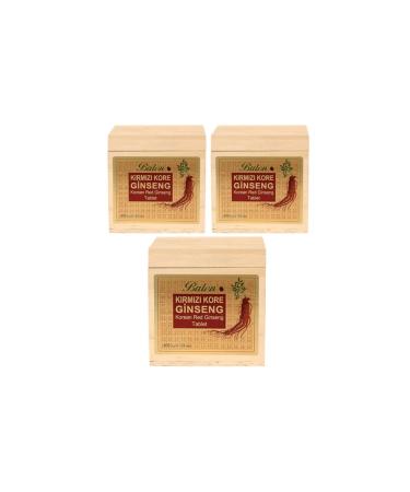 Balen Red Korean Ginseng Extract 120 Tablets X 3 Tablets