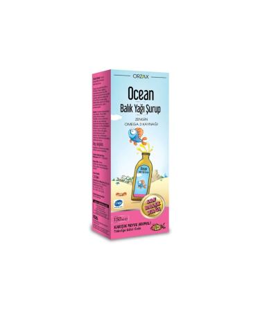 Ocean Fish Oil Tutti Frutti Mixed Fruit Flavored Syrup (150 Ml)