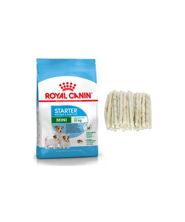 Royal Canin Mini Starter Puppy Food 3 kg + Milky Twist Bone 10 Pieces