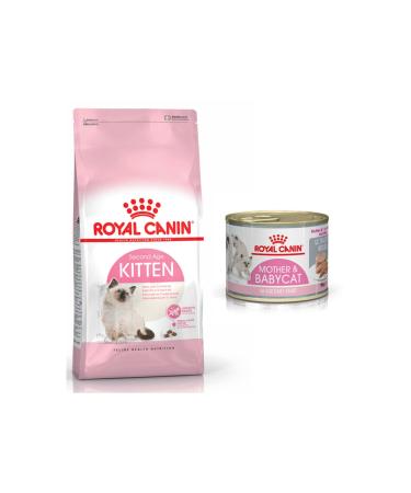 Royal Canin Kitten Kitten Food 4 Kg + Kitten Canned Food 195 gr