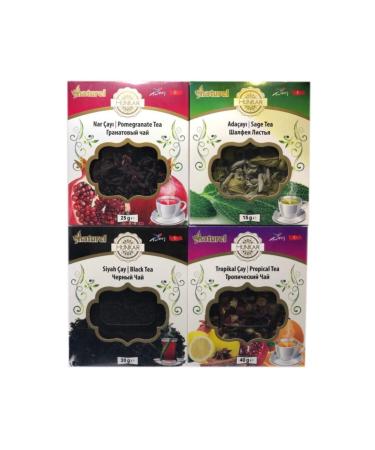 Hunkar 8 Piece Natural Tea Set