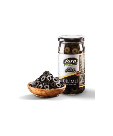 FORA Fora Sliced Black Olives 160 G