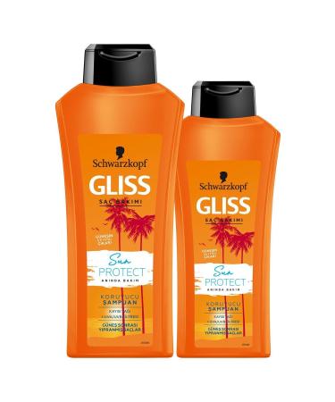Gliss Sun Protect Shampoo 525 ml + Sun Protect Conditioner 360 ml