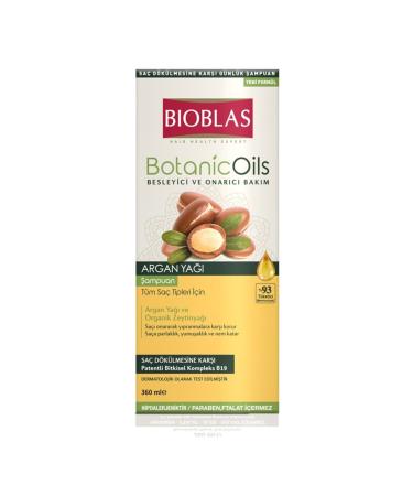 Bioblas Shampoo 360ml Argan Oil Essence Argan Shampoo 4 Pieces - Buy Online on GoSupps.com