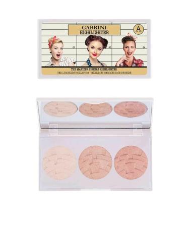 Gabrini 3-Piece Highlighter Palette - Highlighter A 8696814073990