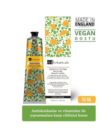 Dr. Botanicals Japanese Orange Hand Cream 50 ml 637665739411