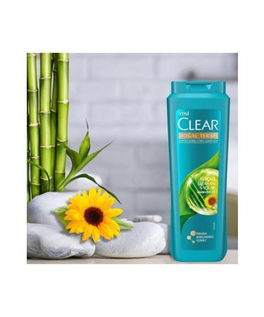 Clear Natural Therapy Strong Growing Hair Shampoo 500 ml - Buy Online on GoSupps.com