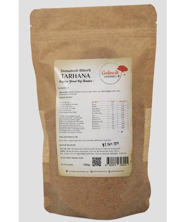 Bolu Gelincik Honeysuckle Tarhana with Tomato & Pepper 500gr - Buy Online on GoSupps.com