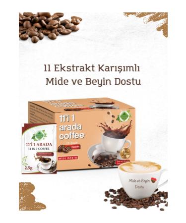 Gokcek Healing 11 in 1 Coffee 3700mg (11 Types of Extract Mixture Coffee)