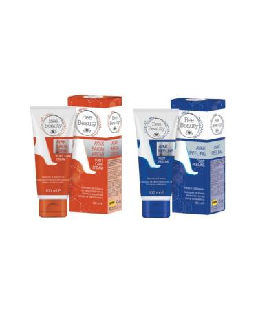 Bee Beauty Foot Care Cream 100 Ml + Foot Peeling 100 Ml (Set of 2)