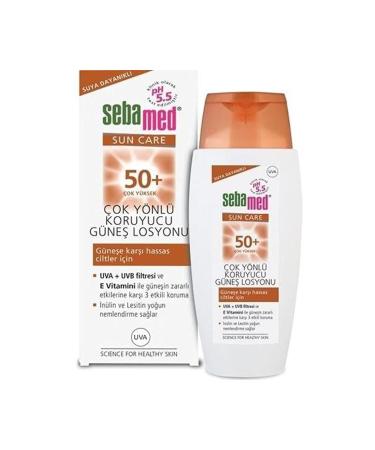 Sebamed Sunscreen Lotion 150ml Spf 50+ - Buy Online on GoSupps.com